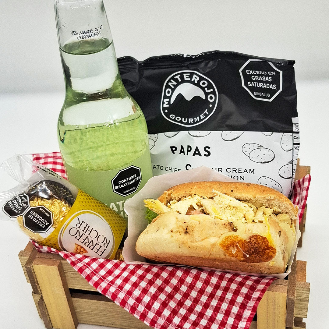 Once Premium Country Hatsu & Sándwich & Papas